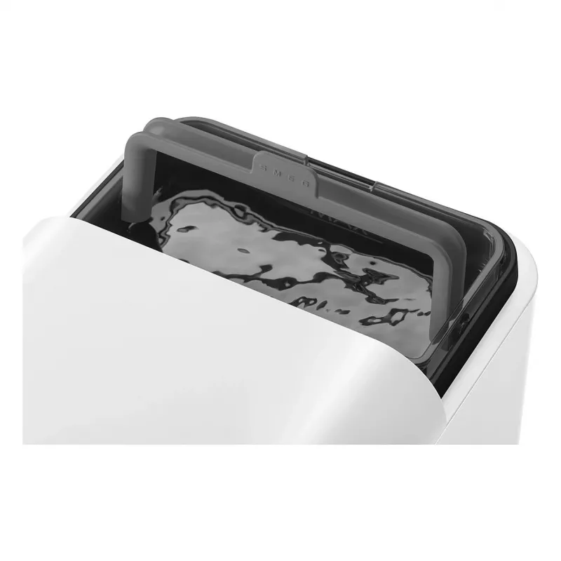 SMEG BCC11WHMEU Kaffeevollautomat mit Dampffunktion, integriertes Mahlwerk, 1,4 l, 1350 W, Weiß