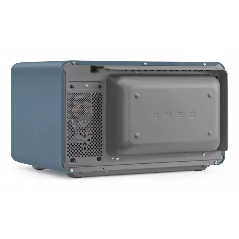 Smeg Combi Microwave MOC02SBMEU, 9 Funktionen, 2100 W, Storm Blue Matt