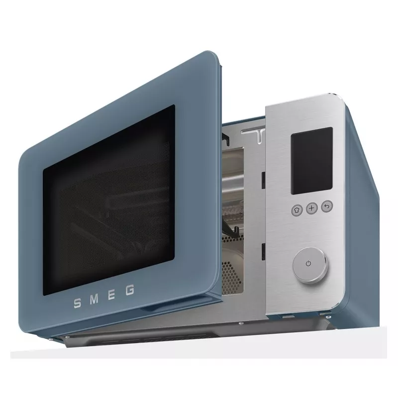 Smeg Combi Microwave MOC02SBMEU, 9 Funktionen, 2100 W, Storm Blue Matt