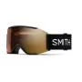 Smith Squad Mag Skibrille - Schwarz mit ChromaPop Pro Gold Mirror und Storm Rose Flash Gläsern