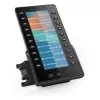 Snom D8C Erweiterungsmodul für D862/D865 IP-Telefone, 4,3 Zoll Farbdisplay, 48 programmierbare Tasten, USB, Schwarz