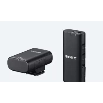 Sony ECM-W2BT Kabelloses Mikrofon für Sony Kameras mit Multi Interface Shoe