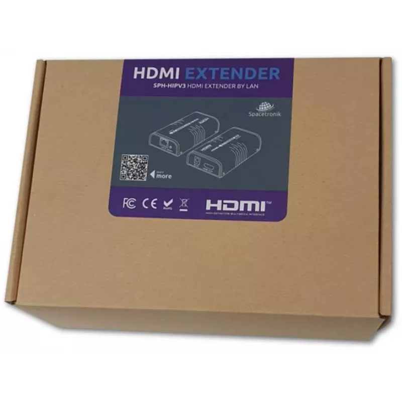 SPACETRONIK SPH-HIPv4 HDMI-over-IP-Empfänger Multicast RX