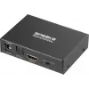 SpeaKa Professional SP-HDS-300 HDMI-Splitter 1x2 mit Audio-Extraktion 4K