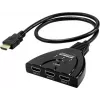 SpeaKa Professional SP-HDSW-200 3-Port HDMI-Umschalter 8K UHD 7680x4320 Pixel
