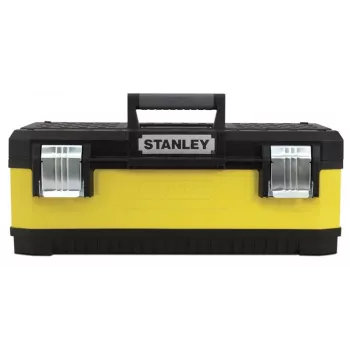 Stanley 1-95-614 Aufbewahrungsbox für Kleinteile/Werkzeug, Metall/Kunststoff, Schwarz/Gelb