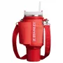 STANLEY All-Day Quencher Carry-All Tragetasche für 1,18L Thermobecher mit Strohhalm, Korallenrot-Orange