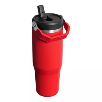 STANLEY IceFlow Flip Straw 2.0 Thermobecher 0,89L Dunkelrot