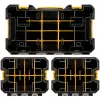 STANLEY PRO-STACK Organizer-Set 3-teilig Schwarz/Transparent