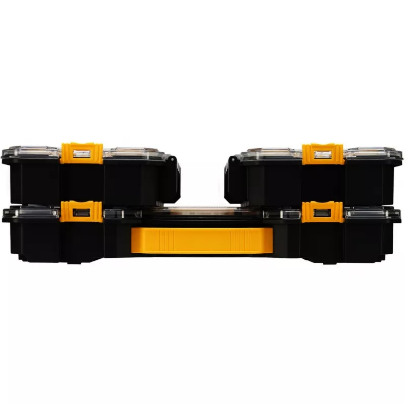 STANLEY PRO-STACK Organizer-Set 3-teilig Schwarz/Transparent