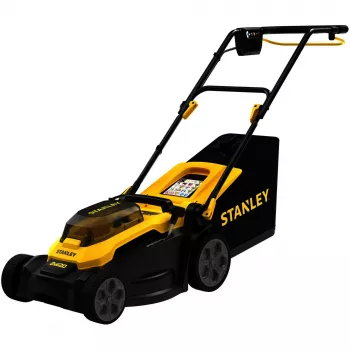 STANLEY V20 Akku-Rasenmäher 36V (2x18V) Schwarz/Gelb (Gerät ohne Akku und Ladegerät)