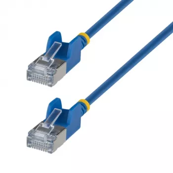 StarTech.com 1m Ultra Slim Cat6a UTP Patchkabel - Blau - Snagless RJ45