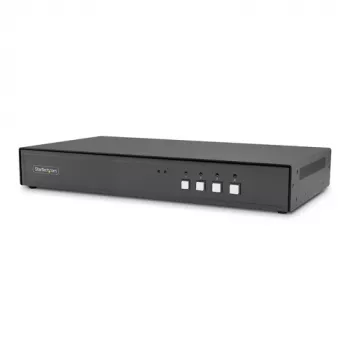 StarTech.com CK4-HP104C sicherer 4-Port-KVM-Switch mit Audio und USB, TAA