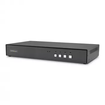 StarTech.com CK4-HP104C sicherer 4-Port-KVM-Switch mit Audio und USB, TAA