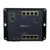 StarTech.com 8 Port PoE+ Gigabit Ethernet Managed Industrial Switch mit 2 SFP-Ports - Wandmontierbar mit Frontzugang