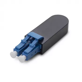 StarTech.com TAA-konformer LC/UPC Single-Mode Glasfaser-Loopback-Adapter (Blau)
