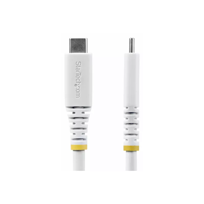 StarTech.com USB4 USB-C auf USB-C Kabel, 20 Gbps, 240W PD, 2 m, Weiß