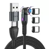 Statik 360 Pro Cable 2.0 USB-C Only; 1m, Black