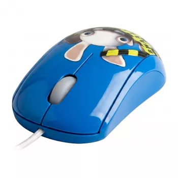 SteelSeries Lapins Cretins BWAAAH! Kabelmaus, Blau