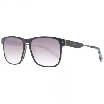 STING MAN Sonnenbrille SST38455AAHY - Schwarzer Rahmen, graue Gläser, UV400-Schutz