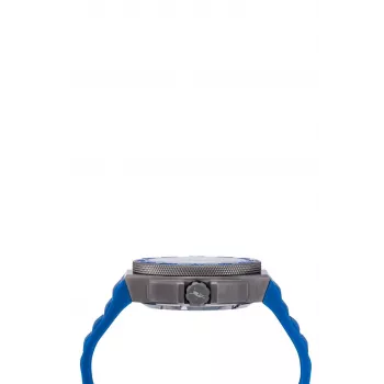STRUMENTO MARINO SM129S-TTBNBL Herren Automatiktaucheuhr 46mm blaues Zifferblatt Silikonarmband