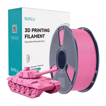 SUNLU PLA+ High-Speed Pink 3D-Druckerfilament 1,75 mm 1 kg