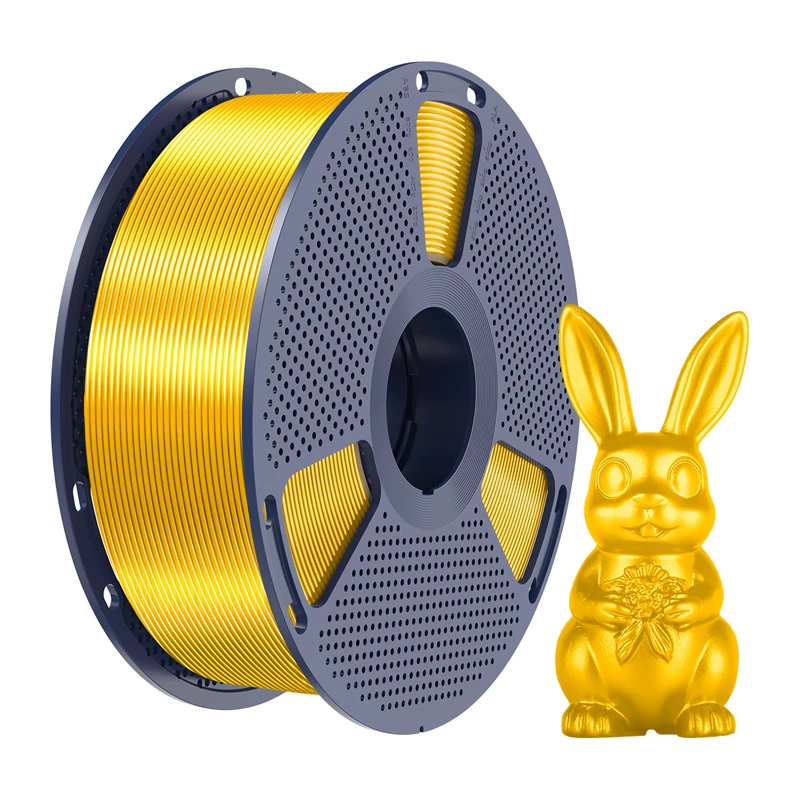 SUNLU PLA+ Silk Gold 1,75 mm 1 kg 3D-Drucker-Filament