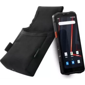 Sunmi L2s PRO 5,5 Zoll Android 12 Non-GMS Mobile Computer mit Holster, 3GB/32GB, Octa-Core, ohne Scanner, Schwarz P09064024-HOL