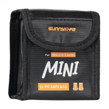 SUNNYLIFE Akku-Tragetasche für DJI Mini 5 Pro (fasst 2 Akkus), N5P-DC084