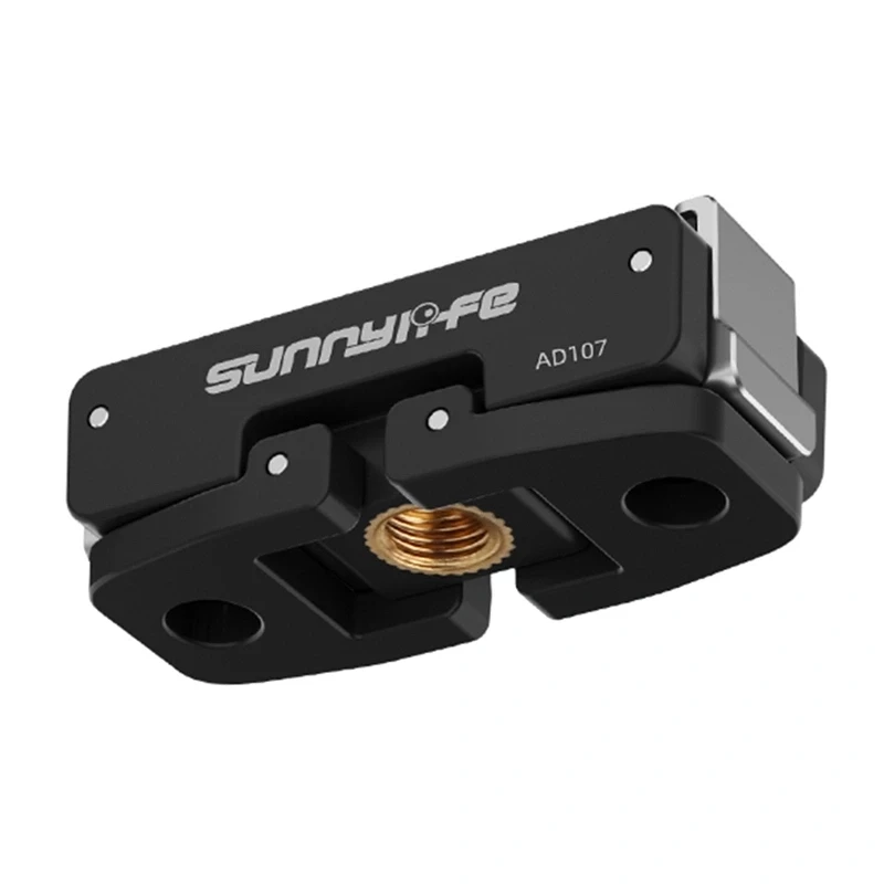 Sunnylife Reversibler Montageadapter für DJI Osmo Nano / Action 6, 1/4 Zoll (ON-AD107)