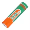 SUPERFIRE 18650 Akku 2300 mAh 3,7 V Li-Ion wiederaufladbar mit Schutz (Button Top)