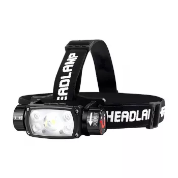 Superfire HE11 Stirnlampe, 640 lm, 20 W, 6 Modi, 100 m