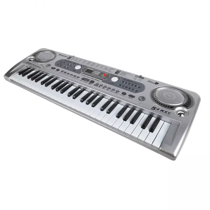 SUPRIMO 824 USB-Tastatur mit Mikrofon zum Spielenlernen, für Kinder