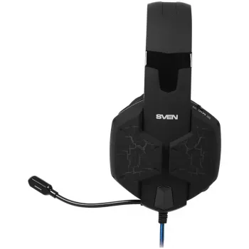 SVEN AP-U980MV Gaming-Headset, USB, LED, 7.1, Schwarz-Blau