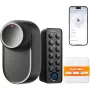 SwitchBot Ultra Touch Bundle, Smart Lock mit Hub Mini Matter, Keypad und Karte, Weiß