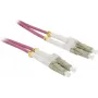 Synergy 21 15m OM4 LC-LC Duplex Glasfaser-Patchkabel, Violett