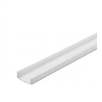 Synergy 21 LED U-Profil Diffusorabdeckung Opal für ALU068-R, ALU069-R, ALU070-R, 2000mm, Kunststoff, Snap-on