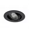 SYNERGY21 Helios LED Einbau-Deckenspot Schwarz Rund Schwenkbar Warmweiß 5W 400lm 2700K
