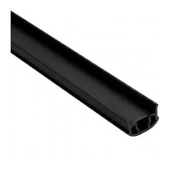 SYNERGY21 LED U-Profil ALU014 PMMA Opal-Diffusor Schwarz 2000mm