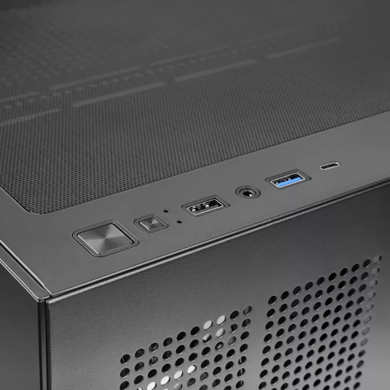 TACENS MARS MC-V5 4xARGB USB-C ATX Mid-Tower Gehäuse mit gehärtetem Glas