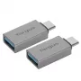 Targus USB-C Adapter Kit ACA979GL, USB 3.2 Gen 1, Silber