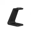 Tech-Protect A8 10W 3-in-1 Wireless Charging Stand für Smartphone, Kopfhörer, Smartwatch - Schwarz