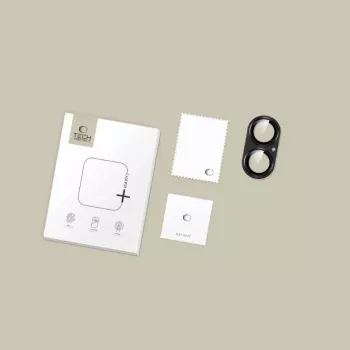 Tech-Protect CamFull Fit+ Kamera-Objektivschutz für Apple iPhone 17, Schwarz