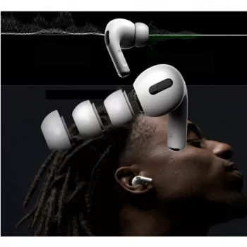Tech-Protect Ohrpassstücke für AirPods Pro 1/2 - S/M/L - Weiß (3 Paare)