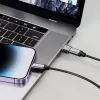 Tech-Protect USB-A (male) auf USB-C (female) Adapter - USB 3.0, 5 Gbps, Space Grey