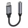 Tech-Protect USB-C auf 3,5 mm Mini-Klinke Audio-Adapter (Buchse) - Schwarz