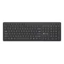 TECHLY Wireless RF 2,4GHz USB Keyboard UK Layout Chocolate Black