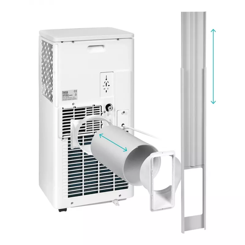 TEESA Mobiles Klimagerät 2,5 kW Wi-Fi Tuya