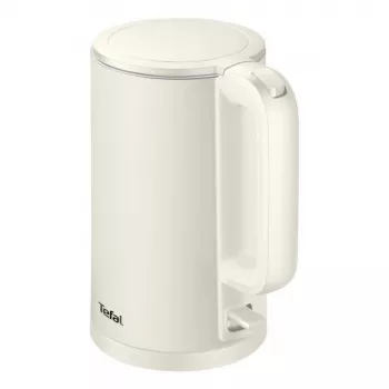 Tefal Thermo Protect KO140AE0 Elektrischer Wasserkocher, 1,5 L, 1500 W, Weiß