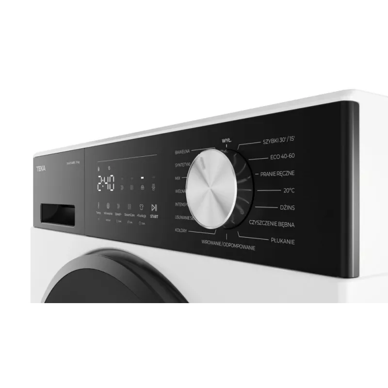 TEKA WM 20841 W PL Frontlader-Waschmaschine, 8 kg, 1200 U/min, Weiß